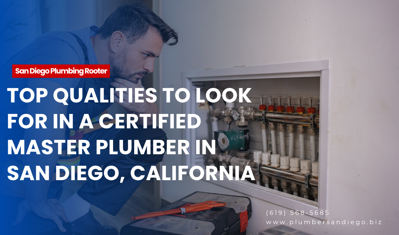 certified master plumbers near me San Diego