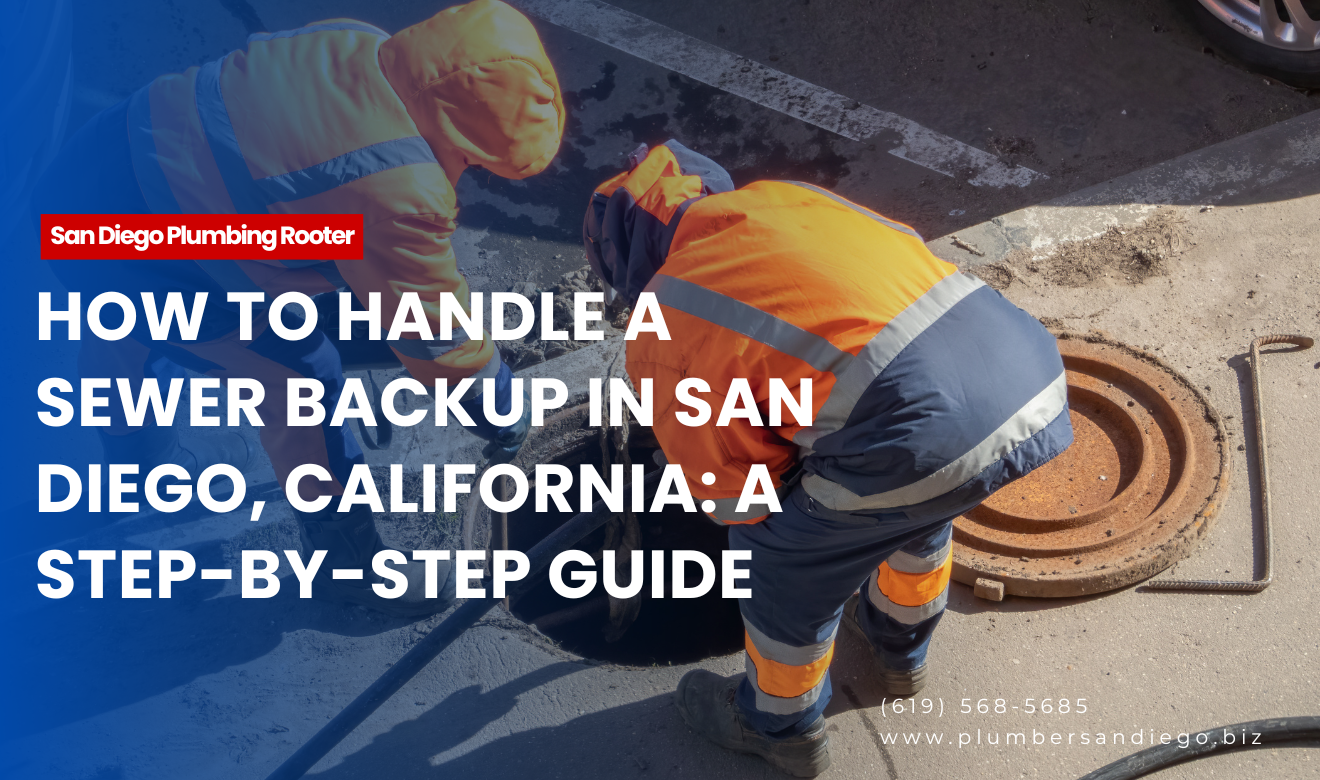 steps after discovering sewer backup San Diego