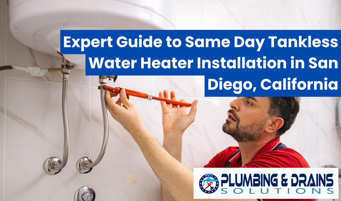 same day tankless water heater installation San Diego