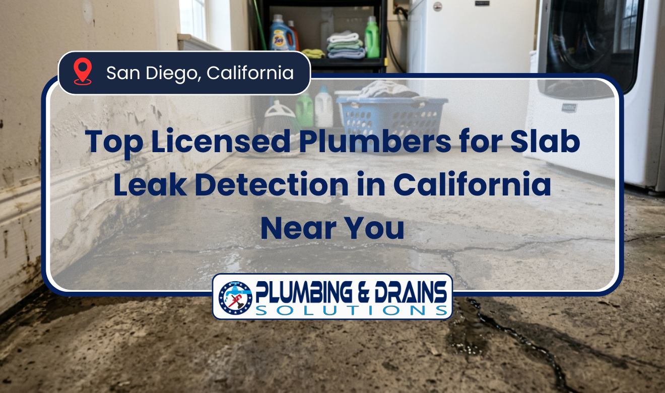 licensed plumber for slab leak detection near me