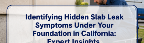 Identifying Hidden Slab Leak Symptoms Under Your Foundation in California: Expert Insights